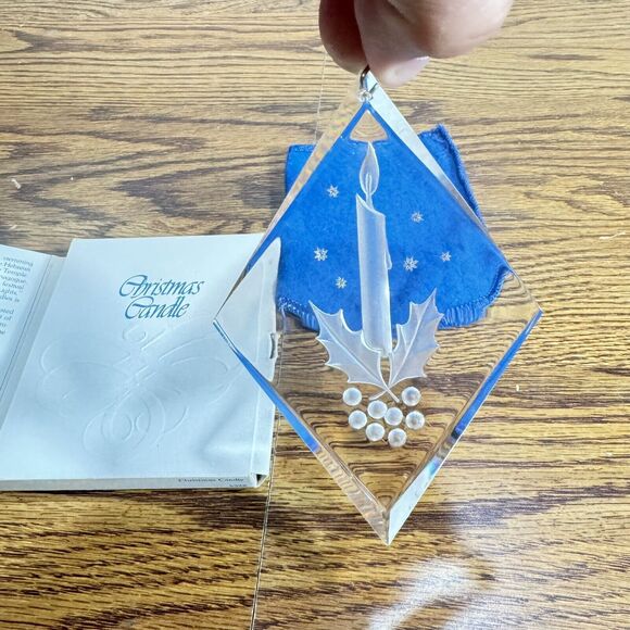 A Medley of Carols‎ Vintage Christmas Candle  Ornament Adoration 1976 - Picture 3 of 3